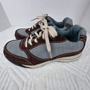 L.L. Bean Brown and Blue Athletic Shoes